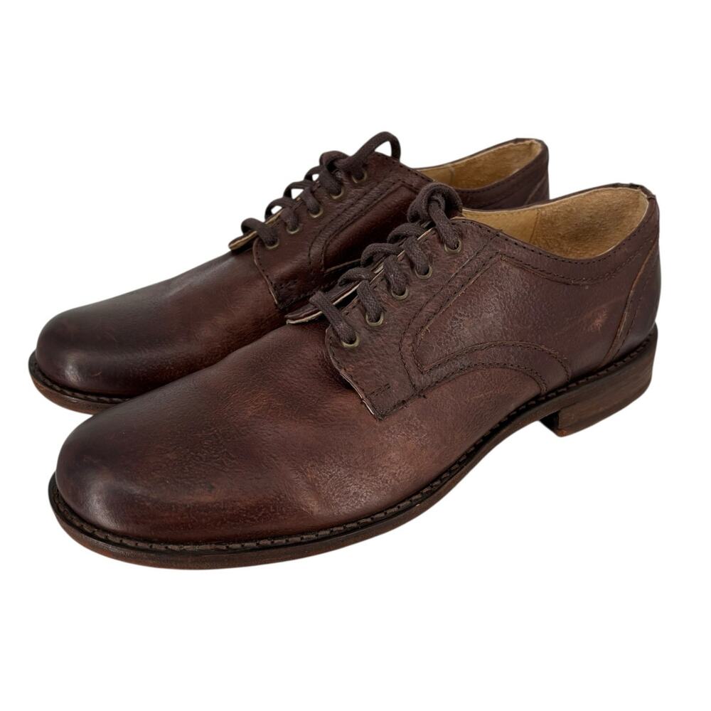 Frye Bennett Oxford Shoes Mens Size 9.5 D Brown Leather‎